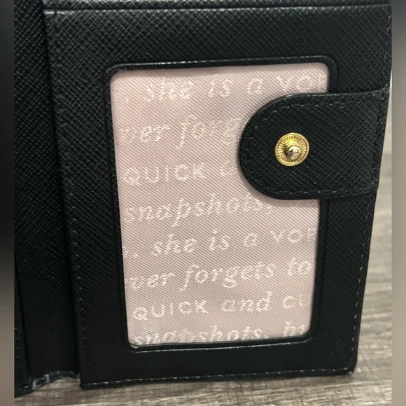 Kate Spade ♠️ Floral Slim Wallet with Storybook lining - Picture 4 of 8